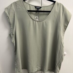 NWT Express Women's Sage Green Top